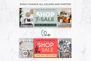 Website Banners for Canva | Green, a Templates & Theme by Thirty One Palms Studio (Thumbnail 6 of 8)