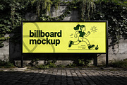 Outdoor Advertising Billboard Mockup, an Advertising Mockup by Pitchlook.Studio (Thumbnail 2 of 4)