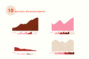Landscape Shapes & Compositions, a Texture Illustration by All This Concept (Thumbnail 8 of 14)