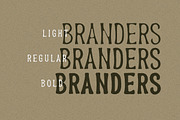 Branders - Condensed Handmade Font, a Font by Sarid Ezra (Thumbnail 2 of 6)