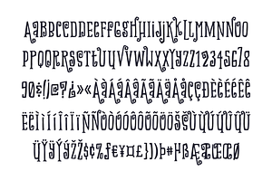 Shriek! Font