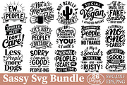 Sassy Designs Svg Bundle, an Object Graphic by DollarSmart (Thumbnail 1 of 4)