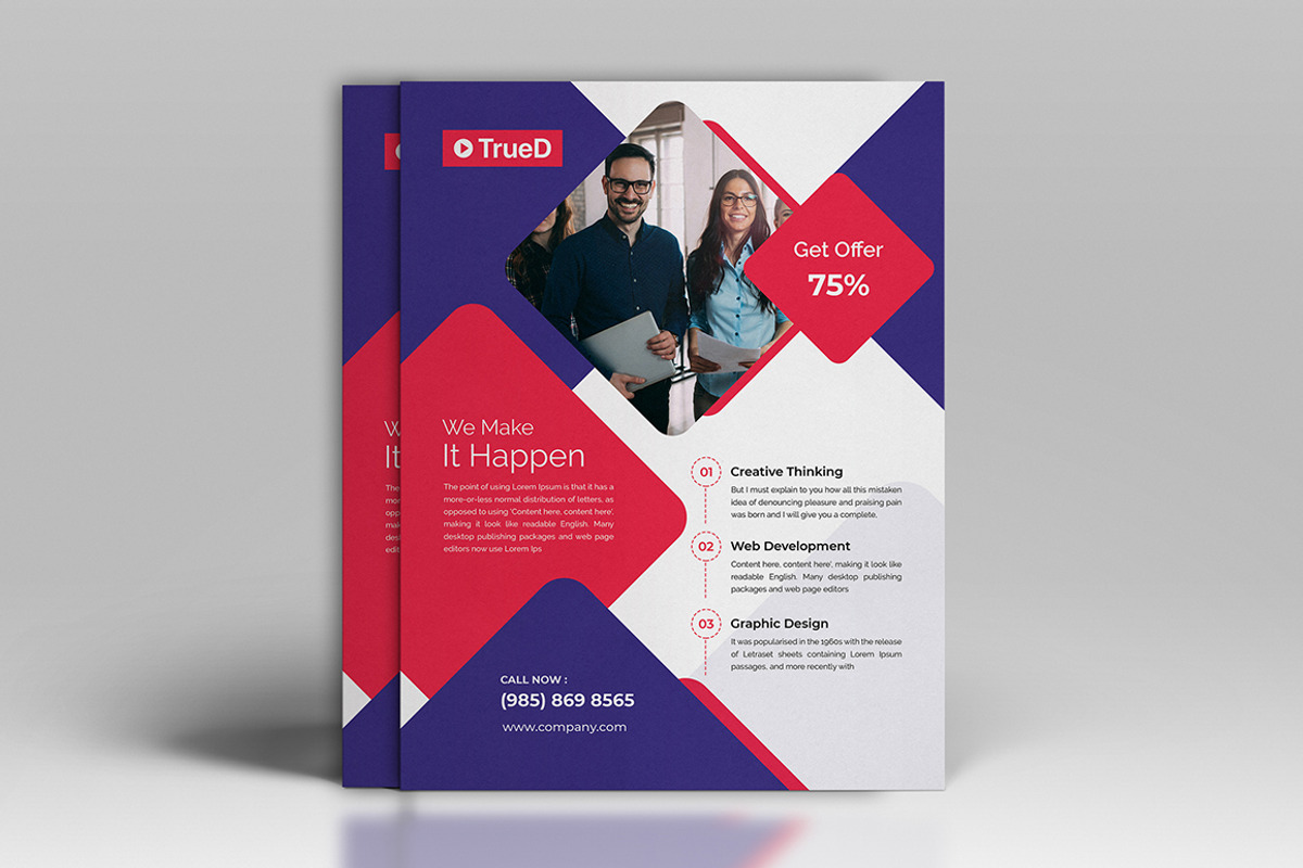 Flyer, a Flyer Template by Pixelpick