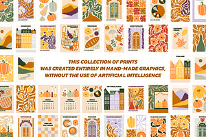 Fall Gallery Vector Poster Creator