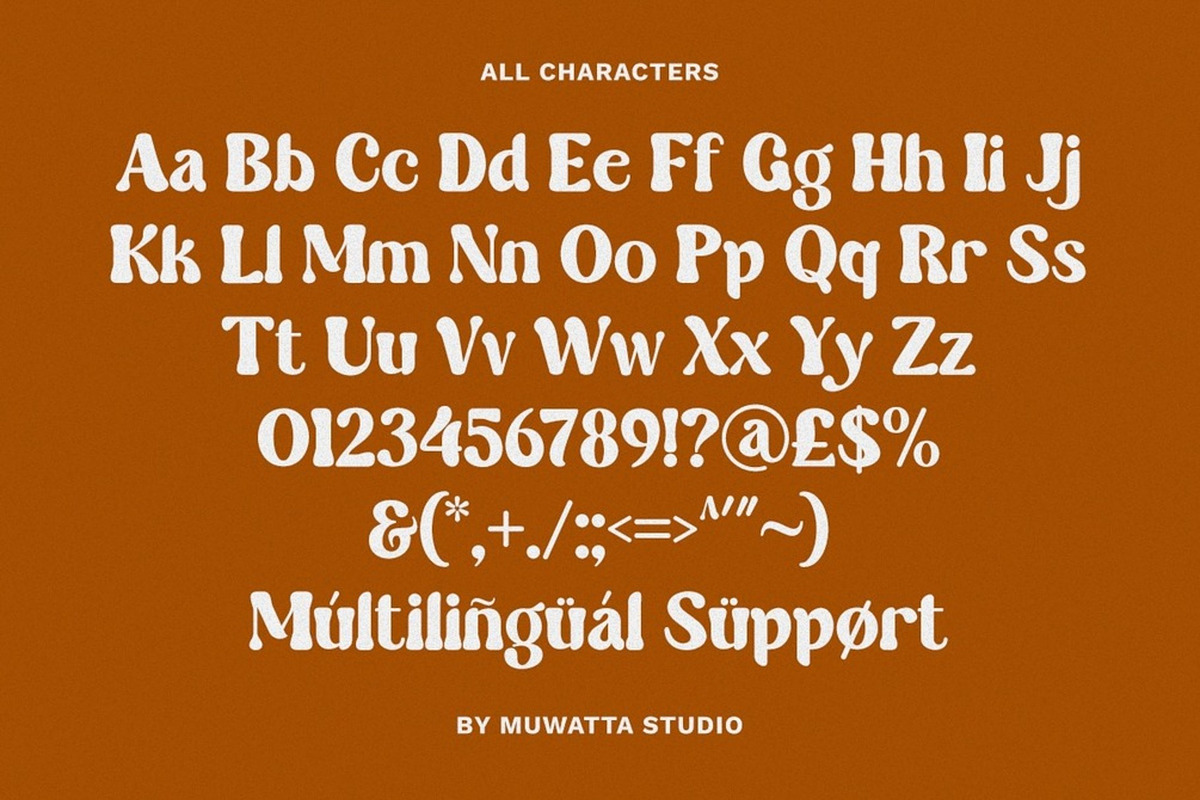 Camstey – Groovy Display, a Script Font by Muwatta Studio (Photo 7 of 8)