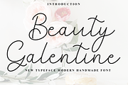 Beauty Galentine, a Handwritten Font by InermediaSTUDIO (Thumbnail 1 of 8)