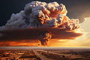 Nuclear bomb detonation. 35 images, an Object Illustration by Handmadefont (Thumbnail 5 of 10)