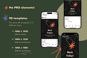 Vanilla Matcha Theme  IG and Canva, a Social Media Template by Cadu's lil Digital Bodega (Thumbnail 3 of 4)