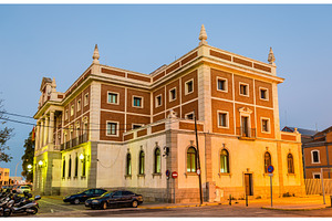 Old customs house at the Plaza de Sevilla in Cadiz, Spain, an Architecture Photo by Leonid Andronov