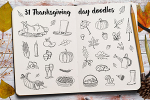 Thanksgiving day doodle