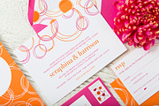 Circles Wedding Invitation Suite, an Invitation Template by Laura K Invitations (Thumbnail 3 of 5)