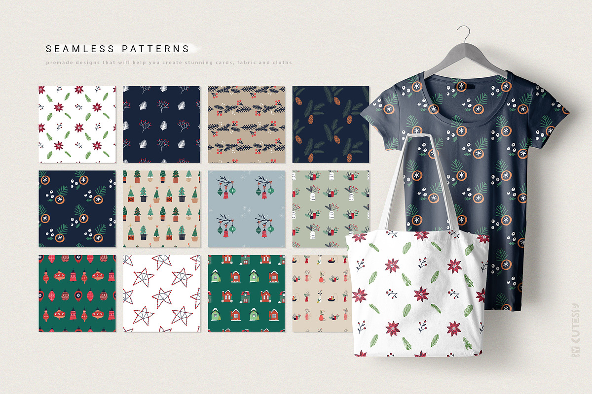 Christmas House Creator | svg png ai, a Seasonal Illustration by Olia (Photo 17 of 28)