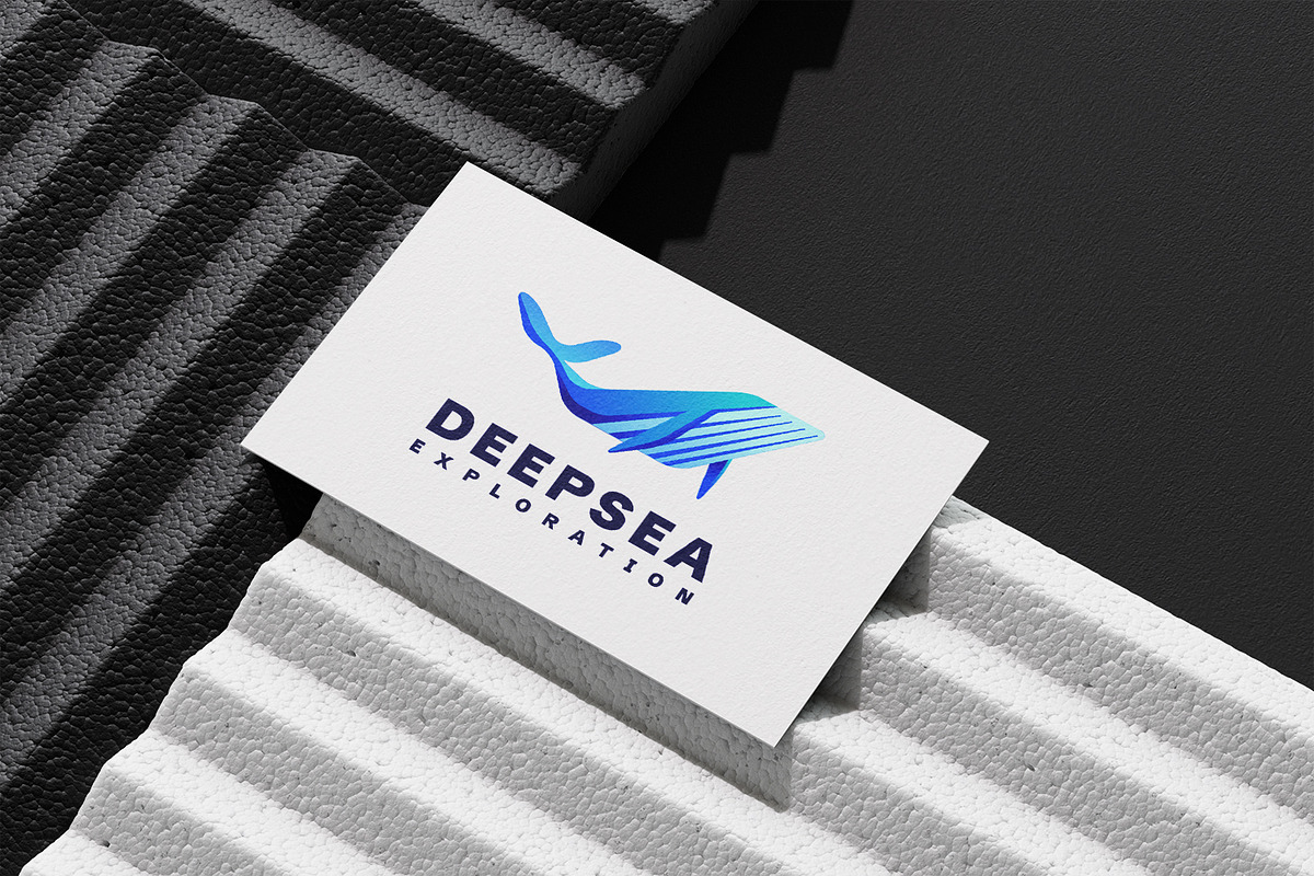 Colorful Modern Whale Logo, a Branding & Logo Template by Suhandi (Photo 3 of 3)