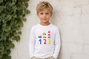 Cute Car Numbers Poster for Kids, a Decorative Illustration by Irina Ostapenko (Thumbnail 4 of 4)