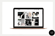 Monochrome Abstract Backgrounds, a Texture Graphic by Carla Fern Designs (Thumbnail 9 of 12)