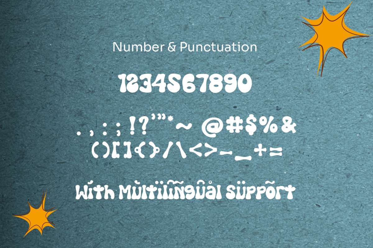 Shoese Flower - 1990's Retro Font, a Handwritten Font by Dhabee (Photo 9 of 12)