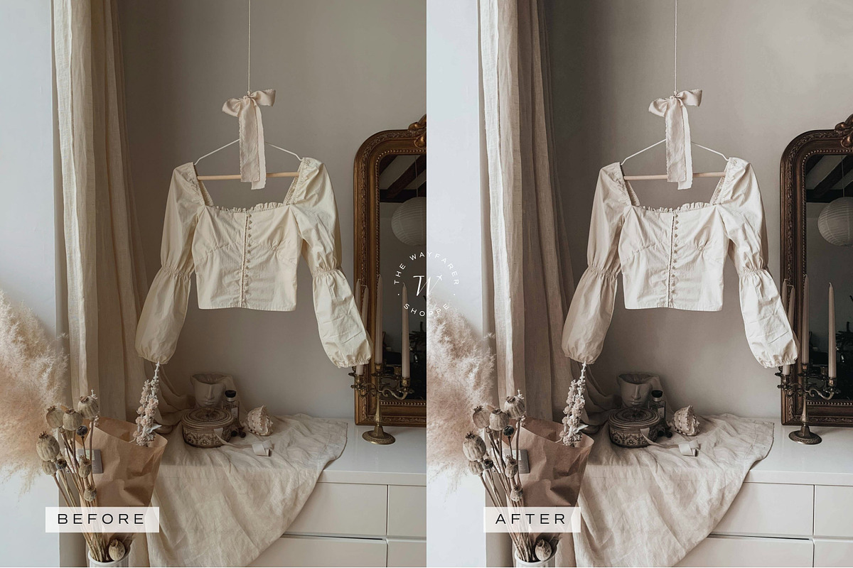 5 Moody Blogger Lightroom Presets, a Preset Add-On by TheWayfarerShoppe (Photo 15 of 17)