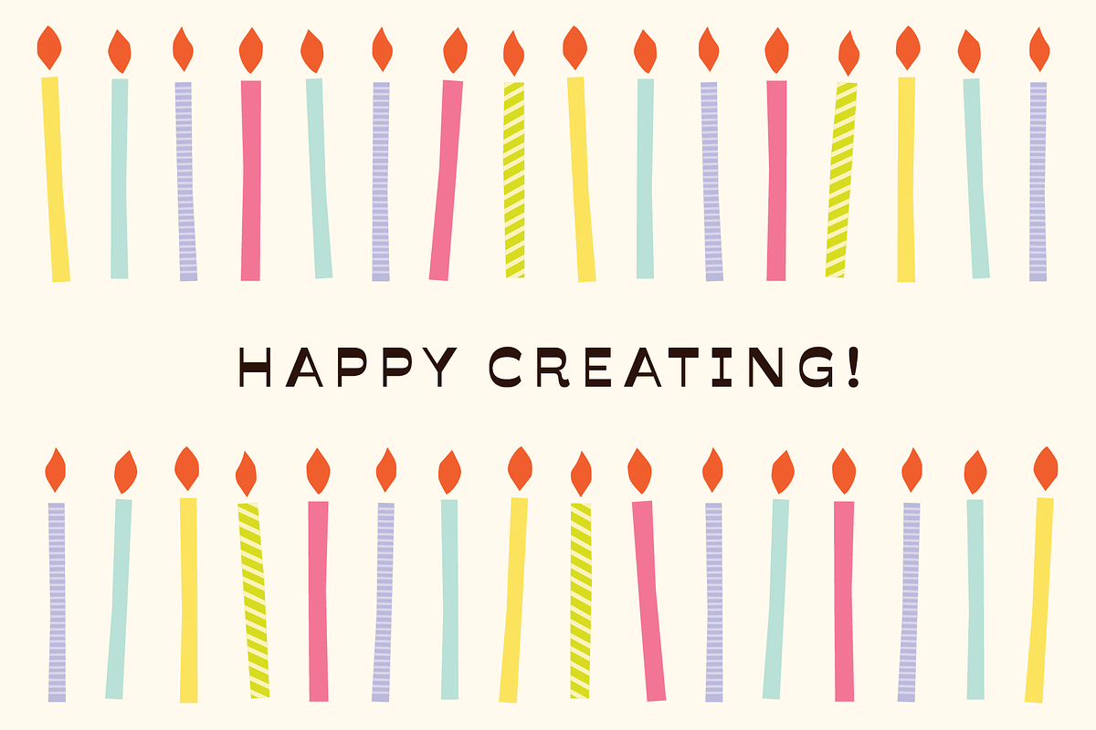 Happy Birthday Party Graphics, a Decorative Illustration by Gross Illustrations (Photo 9 of 9)