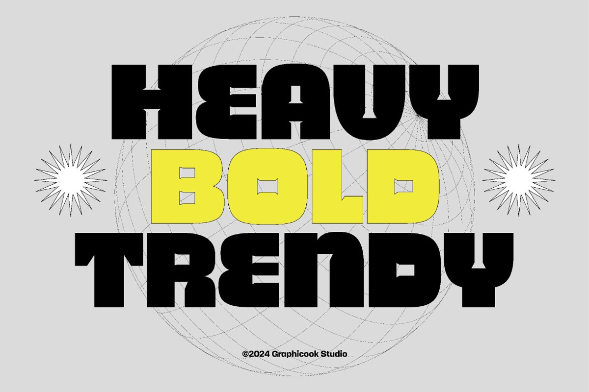 Disxfat, a Sans Serif Font by graphicook (Photo 2 of 10)