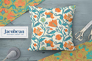Jacobean Style Pattern Collection, a Pattern Graphic by Varvara Gorbash (Thumbnail 7 of 9)