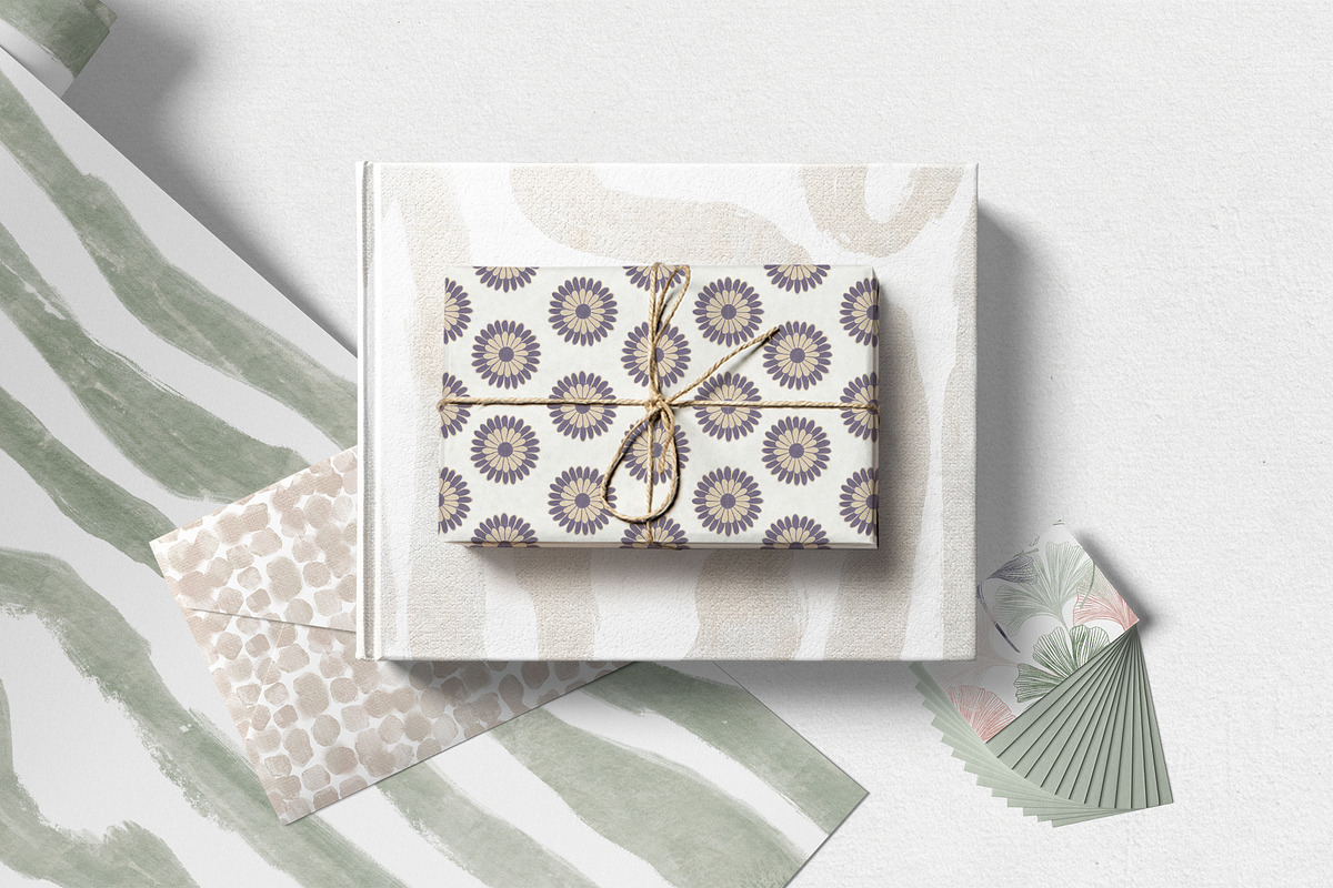 Kanso Japandi Organic Patterns, a Pattern Graphic by mila_leev (Photo 16 of 19)