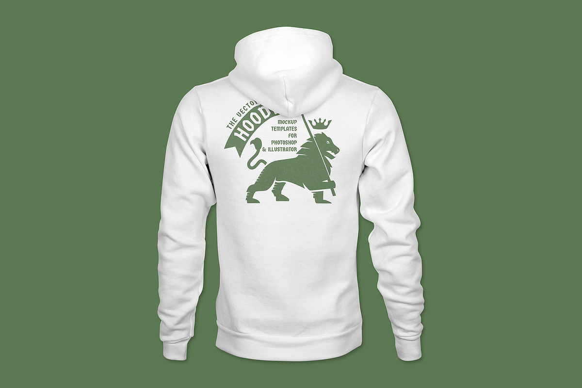 Men's Hoodie Mockup Templates, a Hoody Mockup by TheVectorLab (Photo 9 of 15)