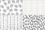Hand drawn seamless pattern set, a Pattern Graphic by SaharaArt (Thumbnail 2 of 8)