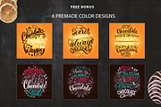 Chocolate Quotes Lettering Set, a Decorative Illustration by Kandella's Art (Thumbnail 6 of 8)