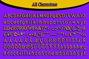 Dincy 3D, a Sans Serif Font by Craft Supply Co. (Thumbnail 8 of 8)