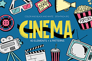 CINEMA, an Object Illustration by Shmakova Art (Thumbnail 1 of 9)