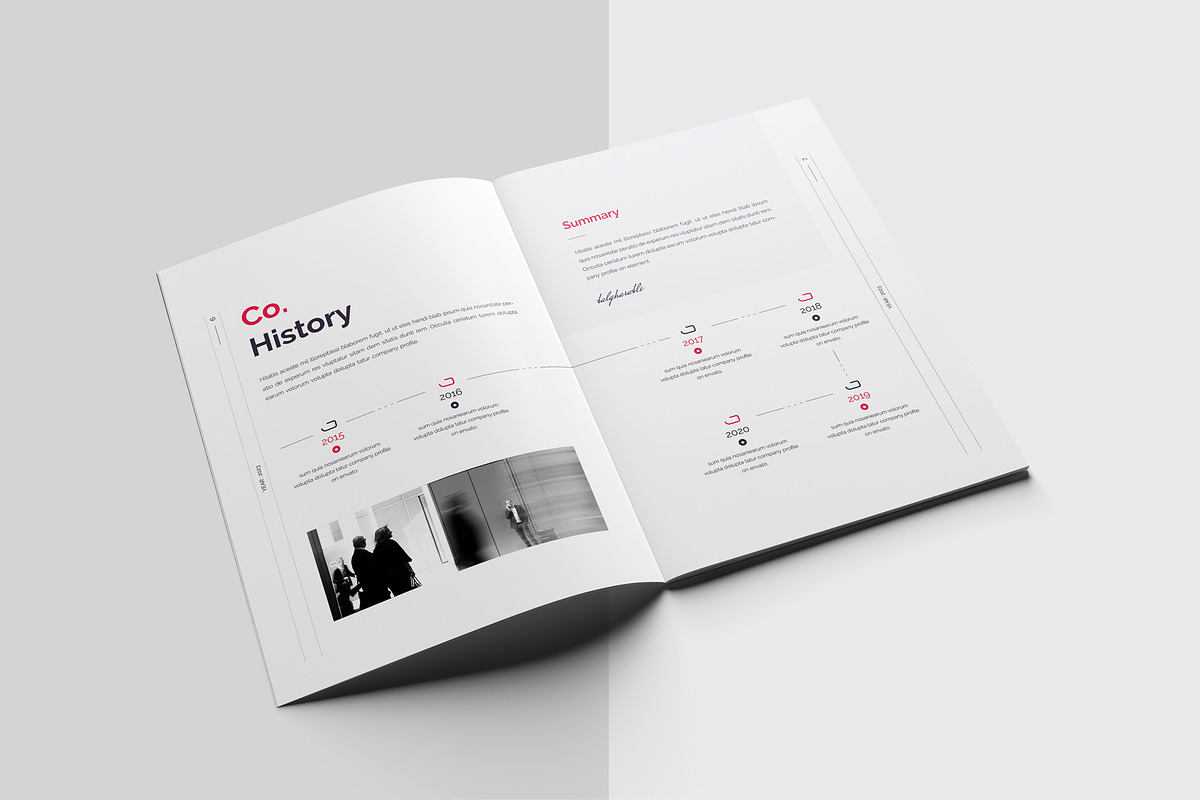 Annual Report, a Brochure Template by WOWPro (Photo 5 of 12)