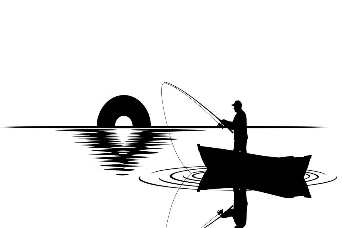 50 Fishing Boat Silhouette Vector, an Illustration by Gaye Art (Photo 2 of 20)