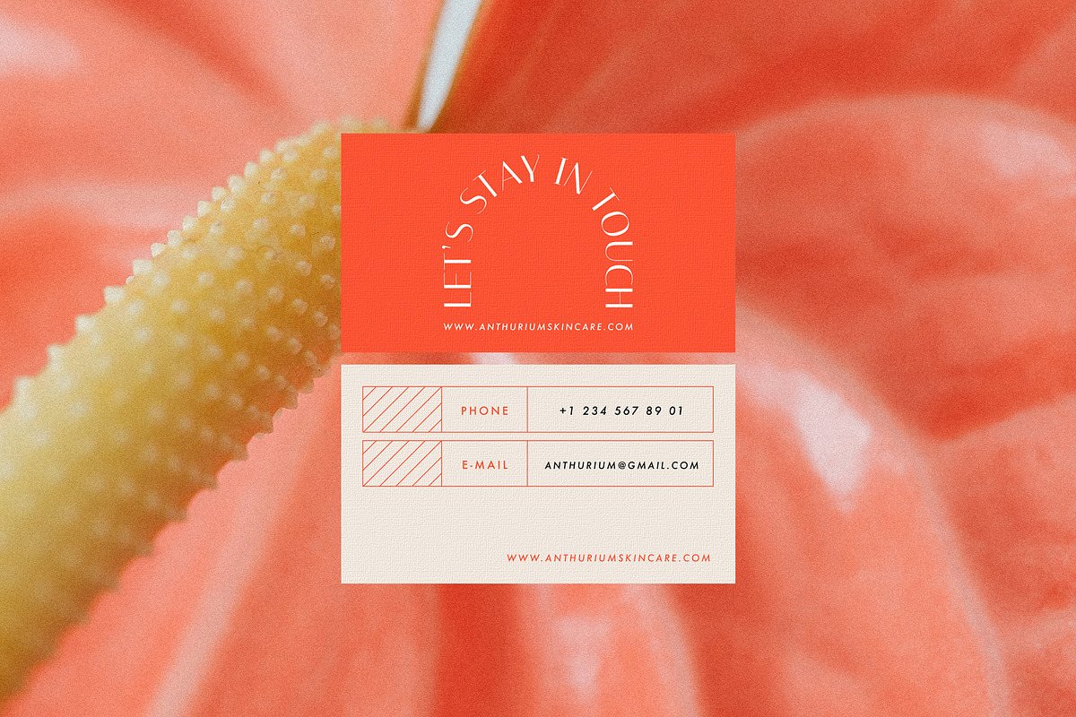 Anthurium Print Cards Collection, a Stationery Template by Evgeniya Goktas (Photo 2 of 7)