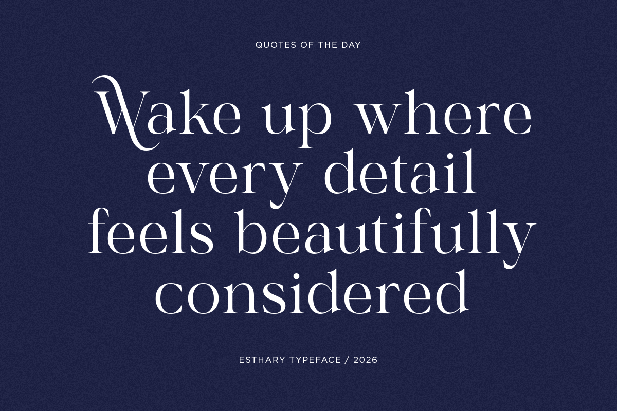 Stylish Elegant Serif Font - Esthary, a Serif Font by Say Studio (Photo 3 of 10)