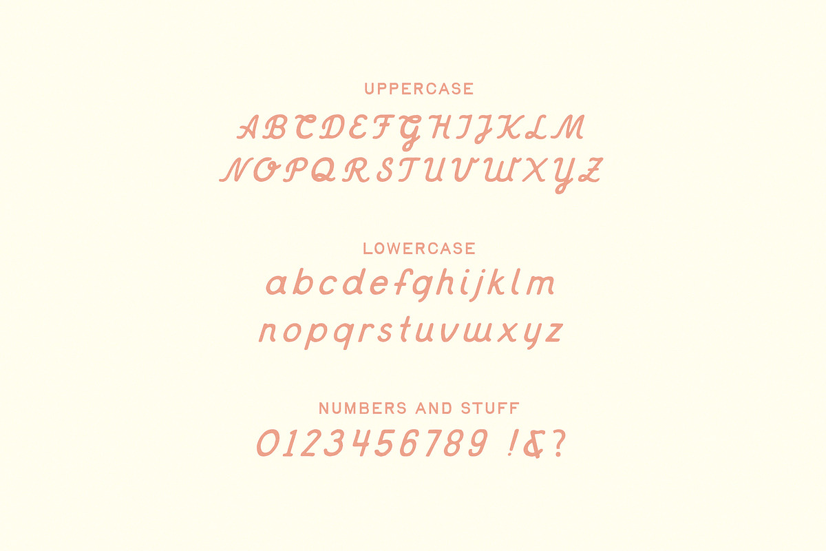 Sweetheart | Handmade Italic Font, a Script Font by Taylor Penton (Photo 4 of 4)