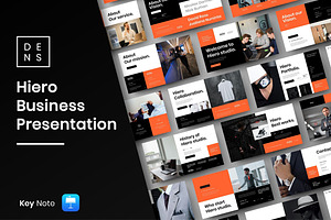 Hiero – Business Keynote Template, a Presentation Template by Dens Creative Studio