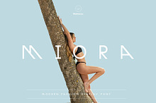 Miora Font Family — Modern Display