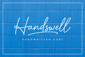 Handswell Handwritten Font