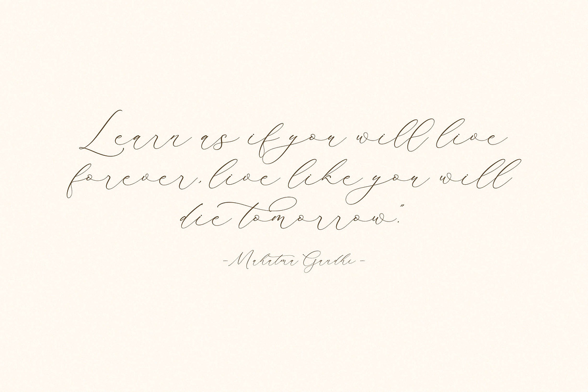 Waltney Flores A Beauty Calligraphy, a Script Font by Storytype Studio (Photo 5 of 15)