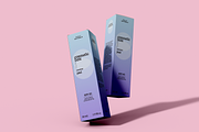 Box Tube Design Mockup, a Packaging Mockup by Hubzway (Thumbnail 1 of 2)