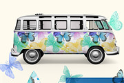 Butterfly Retro 70, a Pattern Graphic by mila_leev (Thumbnail 6 of 8)