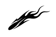 Fire Meteor Comet Silhouette Bundle, an Illustration by Designs_River (Thumbnail 44 of 51)