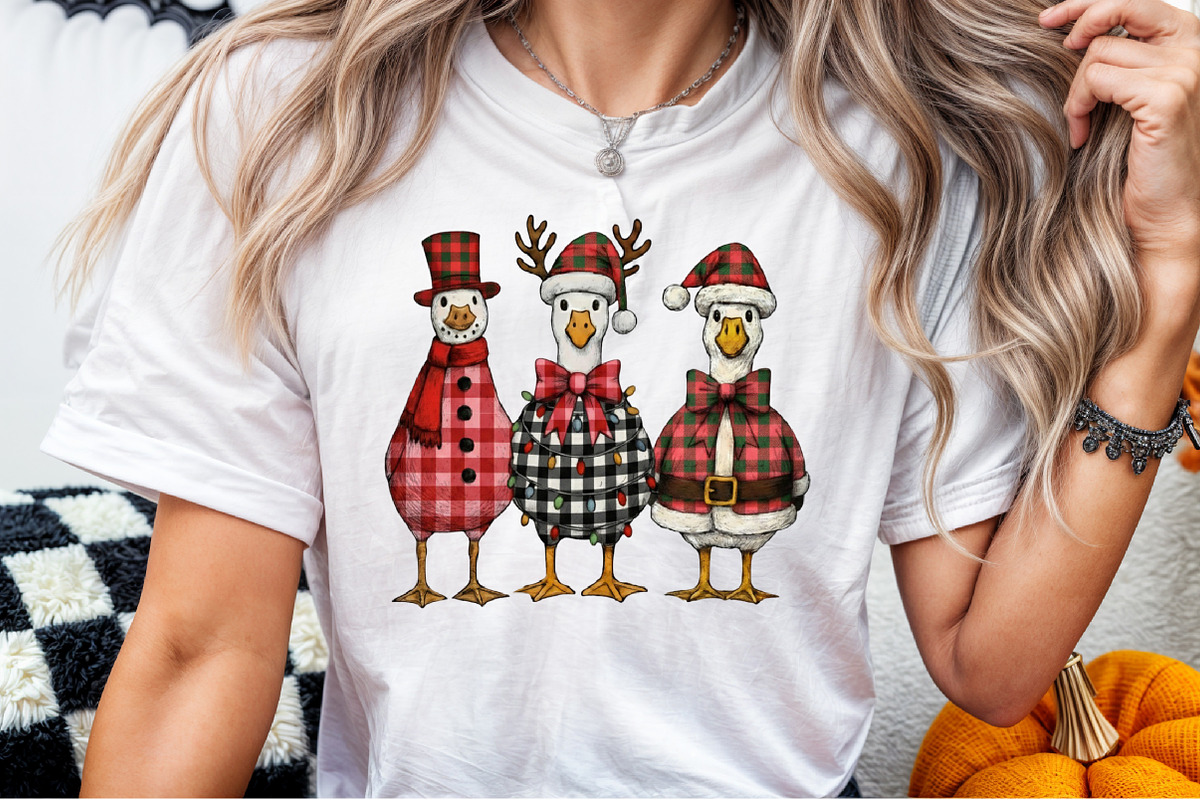 Funny Christmas Goose Png Christmas, an Illustration by Sublimation Artist (Photo 3 of 9)
