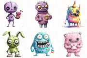 Halloween Zombie Clipart, an Illustration by OK Design (Thumbnail 4 of 5)