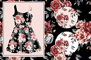 Watercolor-Roses and peonies flowers, a Graphic by Kay Art Designs (Thumbnail 4 of 10)