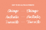 Allitha Handmade Script, a Blackletter Font by Weape Studio (Thumbnail 8 of 13)