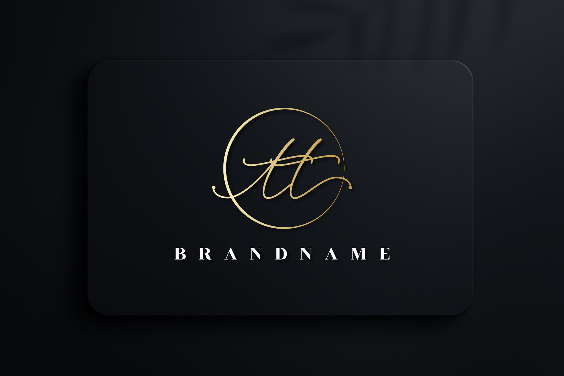 Letter TT handwritten signature logo