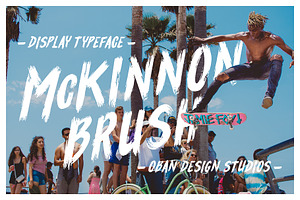 McKinnon Brush Typeface