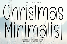 Christmas Minimalist