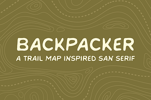 BACKPACKER by Ocotillo Design Studio